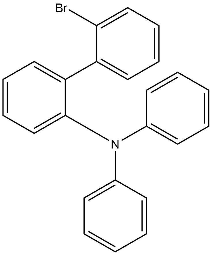 2'-Bromo-N,N-diphenyl[1,1'-biphenyl]-2-amine Structure