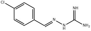 Hydrazinecarboximidamide, 2-[(4-chlorophenyl)methylene]-, (2E)- Structure