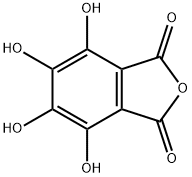 1,3-Isobenzofurandione, 4,5,6,7-tetrahydroxy- Structure