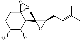 6-amino-6-deoxyfumagillol Structure