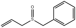 Benzene, [(2-propen-1-ylsulfinyl)methyl]- 구조식 이미지