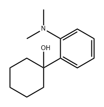 Cyclohexanol, 1-[2-(dimethylamino)phenyl]- Structure