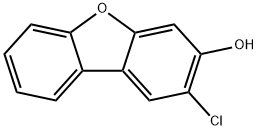 3-Dibenzofuranol, 2-chloro- 구조식 이미지