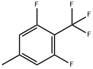 2,6-Difluoro-4-methylbenzotrifluoride Structure