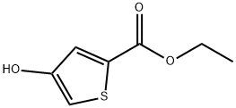 ethyl 4-hydroxythiophene-2-carboxylate Structure