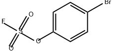 Fluorosulfuric acid 4-bromophenyl ester 구조식 이미지