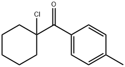 Methanone, (1-chlorocyclohexyl)(4-methylphenyl)- 구조식 이미지