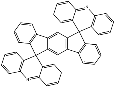 Dispiro[acridine-9(2H),6'(12'H)-indeno[1,2-b]fluorene-12',9''(2''H)-acridine] Structure