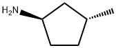 trans-3-Methyl-cyclopentylamine Structure