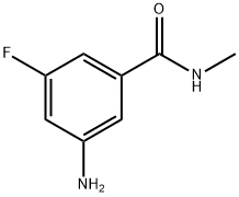 3-Amino-5-fluoro-n-methylbenzamide Structure