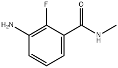 3-Amino-2-fluoro-N-methylbenzamide Structure