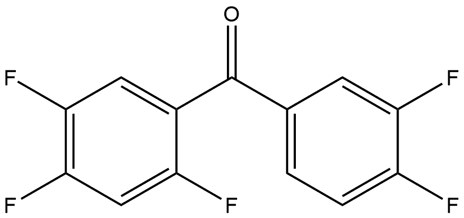 Methanone, (3,4-difluorophenyl)(2,4,5-trifluorophenyl)- Structure