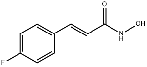 2-Propenamide, 3-(4-fluorophenyl)-N-hydroxy-, (2E)- 구조식 이미지