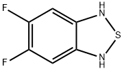 2,1,3-Benzothiadiazole, 5,6-difluoro-1,3-dihydro- 구조식 이미지