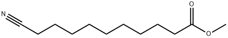 Decanoic acid, 10-cyano-, methyl ester Structure