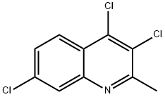 3,4,7-Trichloro-2-methylquinoline Structure