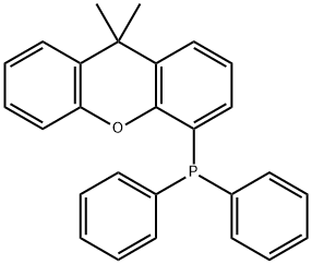 Phosphine, (9,9-dimethyl-9H-xanthen-4-yl)diphenyl- Structure