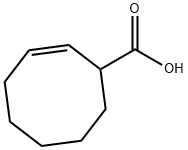 2-CYCLOOCTENE-1-CARBOXYLIC ACID 구조식 이미지