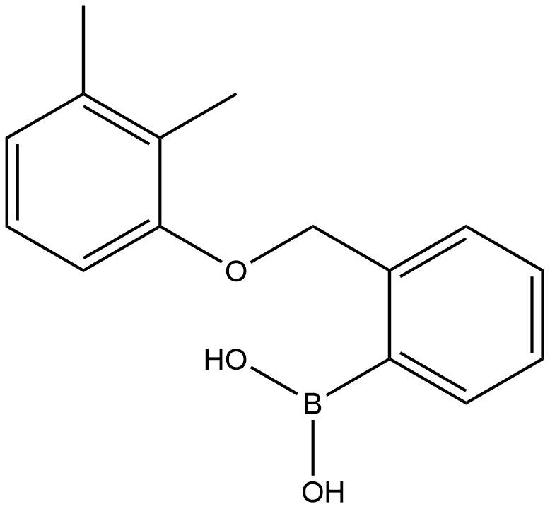 B-[2-[(2,3-Dimethylphenoxy)methyl]phenyl]boronic acid Structure