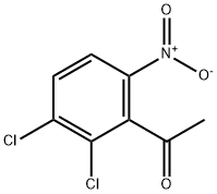 Ethanone, 1-(2,3-dichloro-6-nitrophenyl)- Structure