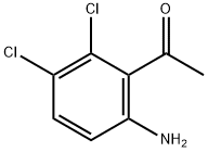 Ethanone, 1-(6-amino-2,3-dichlorophenyl)- 구조식 이미지