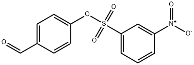 4-Formylphenyl 3-nitrobenzenesulfonate Structure