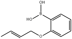 Boronic acid, B-[2-[(2E)-2-buten-1-yloxy]phenyl]- Structure