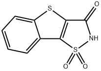 [1]Benzothieno[2,3-d]isothiazol-3(2H)-one, 1,1-dioxide Structure