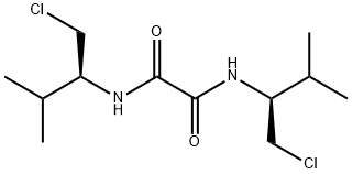 Ethanediamide, N1,N2-bis[(1S)-1-(chloromethyl)-2-methylpropyl]- Structure