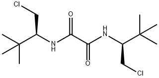 Ethanediamide, N,N'-bis[1-(chloromethyl)-2,2-dimethylpropyl]-, [S-(R*,R*)]- (9CI) Structure