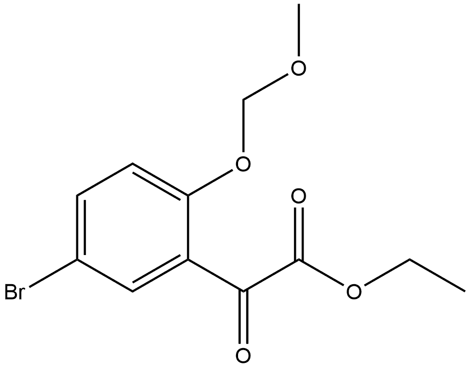 ETHYL 4-ETHYLBENZOYLFORMATE Structure