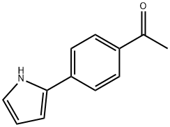 1-[4-(1H-pyrrol-2-yl)phenyl]ethan-1-one Structure