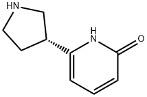 2(1H)-Pyridinone, 6-(3R)-3-pyrrolidinyl- Structure