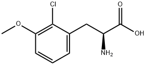 L-Phenylalanine, 2-chloro-3-methoxy- Structure