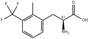 (2S)-2-amino-3-[2-methyl-3-(trifluoromethyl)phenyl]propanoic acid Structure