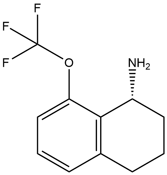 (R)-8-(trifluoromethoxy)-1,2,3,4-tetrahydronaphthalen-1-amine Structure