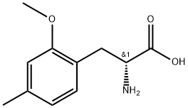 (2R)-2-amino-3-(2-methoxy-4-methylphenyl)propanoic acid Structure