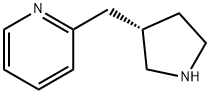 (S)-2-(Pyrrolidin-3-ylmethyl)pyridine Structure