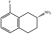 (R)-8-Fluoro-1,2,3,4-tetrahydro-naphthalen-2-ylamine Structure