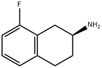 (S)-8-Fluoro-1,2,3,4-tetrahydro-naphthalen-2-ylamine Structure