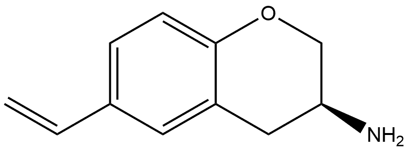 (S)-6-vinylchroman-3-amine Structure