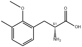 （R）-2-amino-3-(2-methoxy-3-methylphenyl)propanoic acid Structure