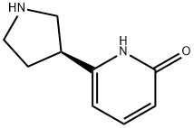 2(1H)-Pyridinone, 6-(3S)-3-pyrrolidinyl- Structure