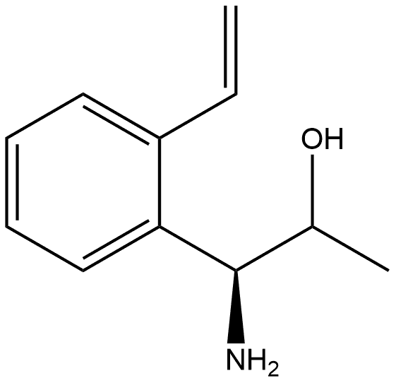 (1S)-1-amino-1-(2-vinylphenyl)propan-2-ol Structure