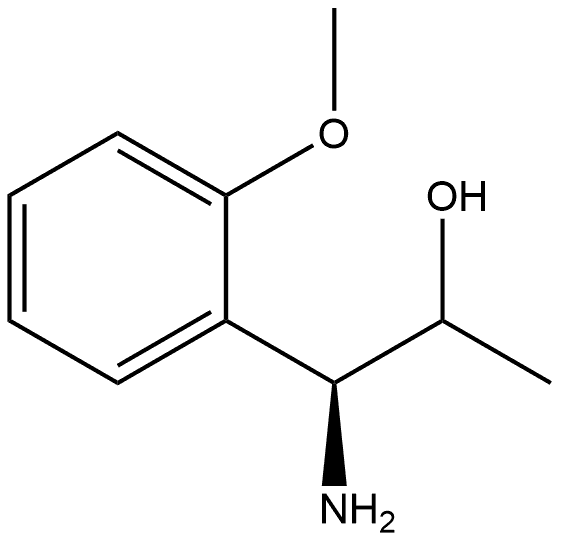 (1S)-1-amino-1-(2-methoxyphenyl)propan-2-ol Structure