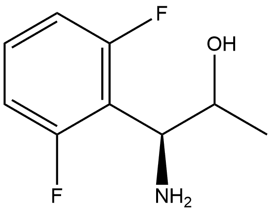 (1S)-1-amino-1-(2,6-difluorophenyl)propan-2-ol Structure