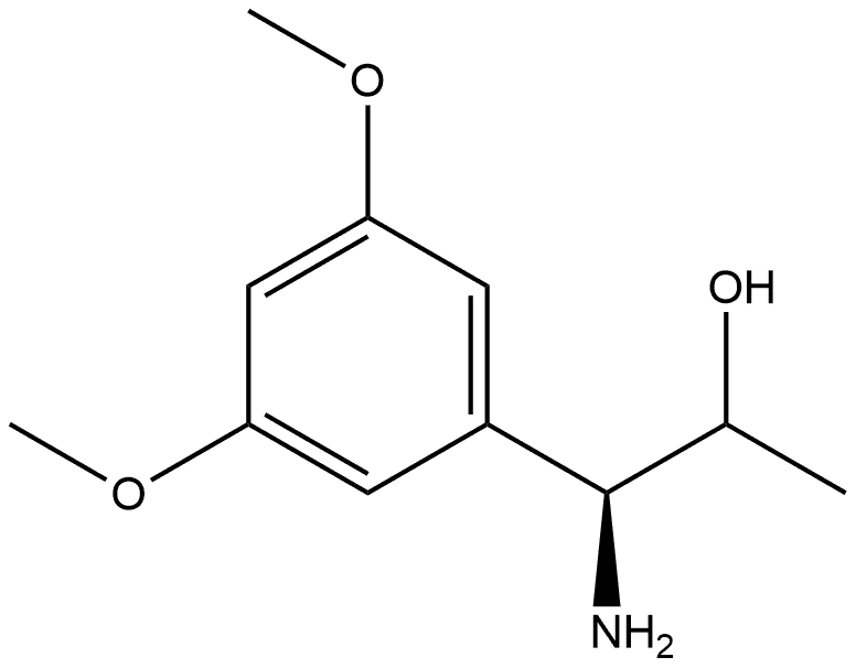 (1S)-1-amino-1-(3,5-dimethoxyphenyl)propan-2-ol Structure