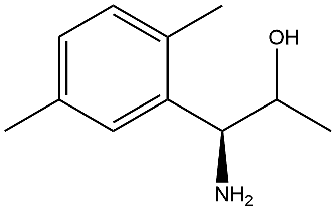 (1S)-1-amino-1-(2,5-dimethylphenyl)propan-2-ol Structure