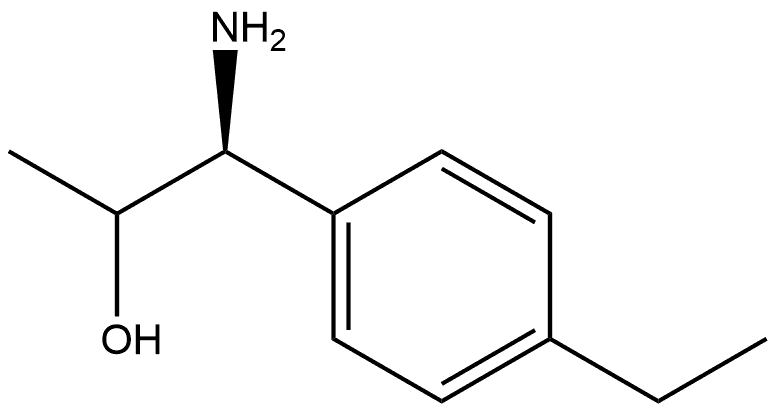 (1S)-1-amino-1-(4-ethylphenyl)propan-2-ol Structure