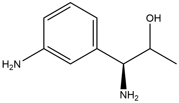 (1S)-1-amino-1-(3-aminophenyl)propan-2-ol Structure